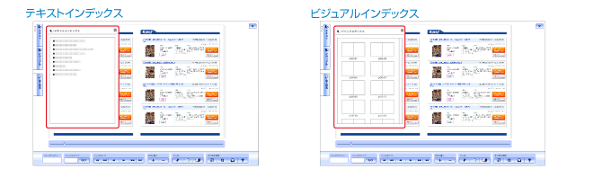 インデックス機能